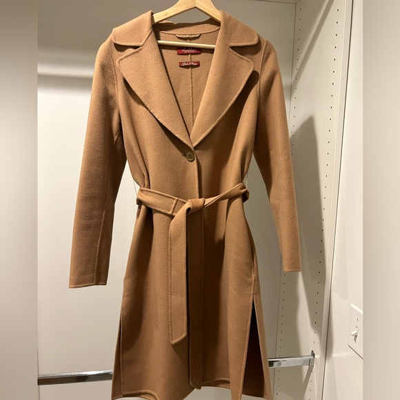 Max Mara wool/cashmere/silk coat - Picture 2 of 4